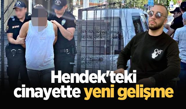 Hendek'teki cinayette yeni gelişme