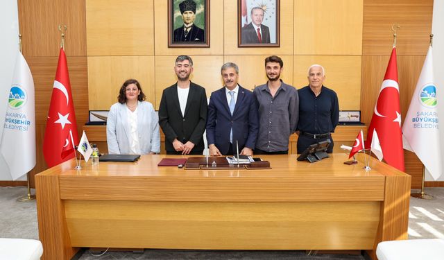 Nihat Arda Şahin'den Başkan Alemdar'a ziyaret