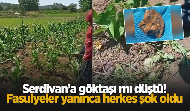 Serdivan’a göktaşı mı düştü