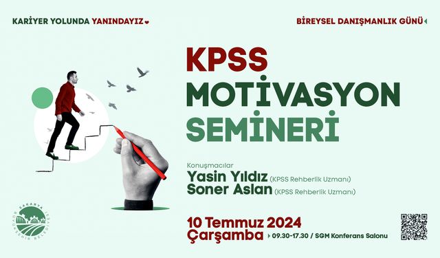 KPSS’ye girecekler için kaçırılmayacak seminer