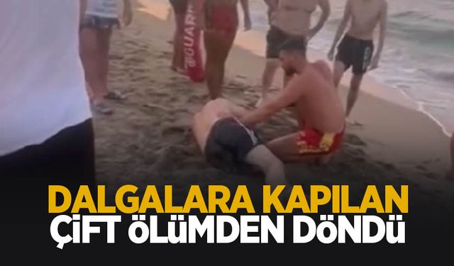 Yasağı dinlemeyen çift az kalsın boğuluyordu