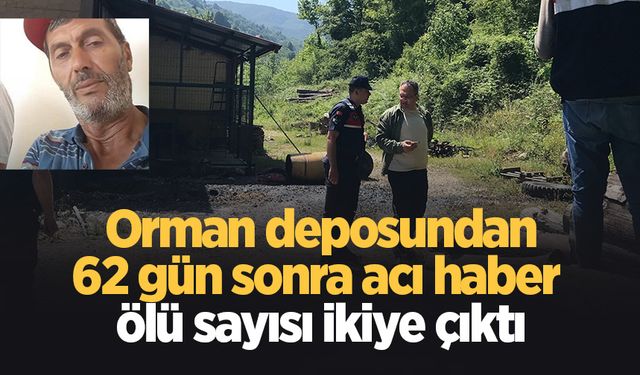 Orman deposundaki patlamada ölü sayısı ikiye çıktı