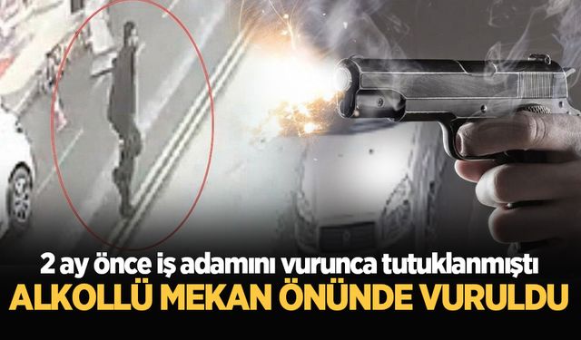 Alkollü mekan önünde bacaklarından vuruldu!