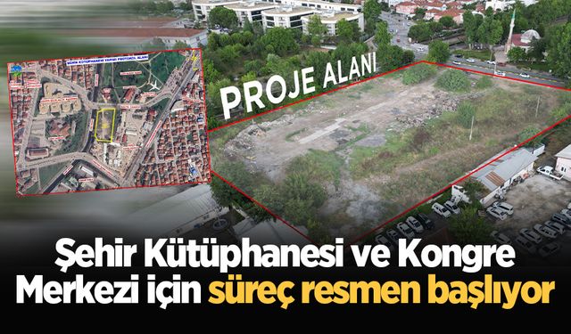 Başkan Alemdar duyurdu: Şehir Kütüphanesi ve Kongre Merkezi için süreç resmen başlıyor