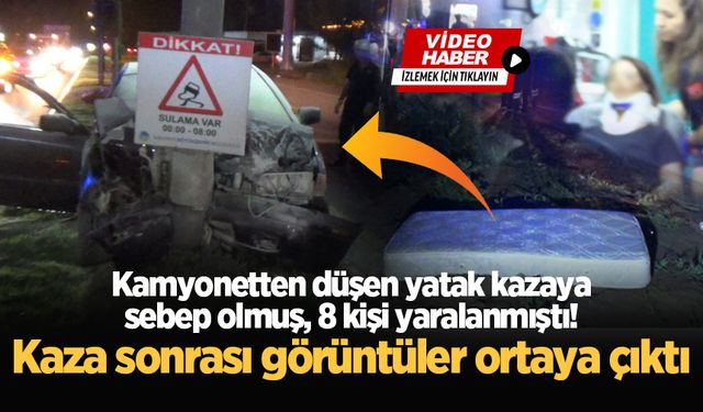 O kaza sonrası görüntüler ortaya çıktı!