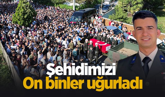 Sakarya şehidini uğurladı