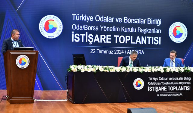 Başkan Genç, TOBB’da düzenlenen istişare toplantısına katıldı