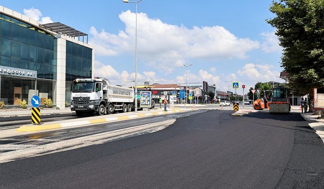 Halit Evin Caddesi’nin üstyapısı yenilendi