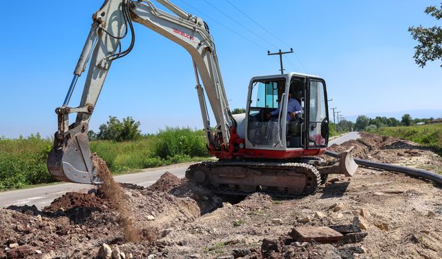 Yeşilyurt ve İlyaslar'a 3 bin 200 metrelik yeni içme suyu hattı