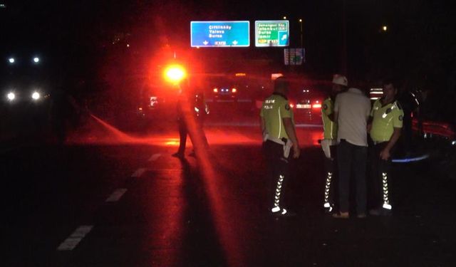 Yalova’da otomobilin çarptığı baba ve oğlu hayatını kaybetti