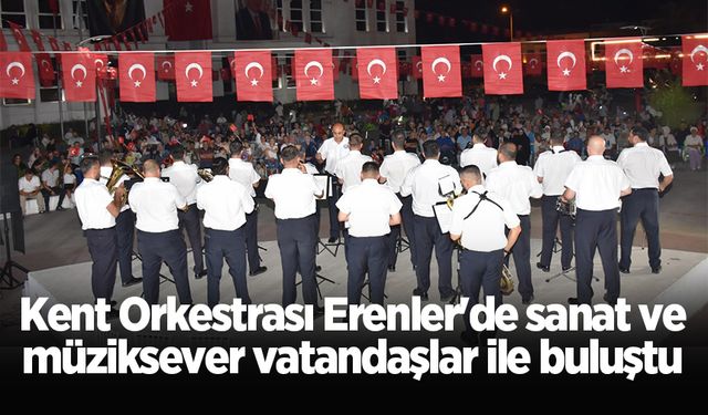 Kent Orkestrası Erenler'de sanat ve müziksever vatandaşlar ile buluştu