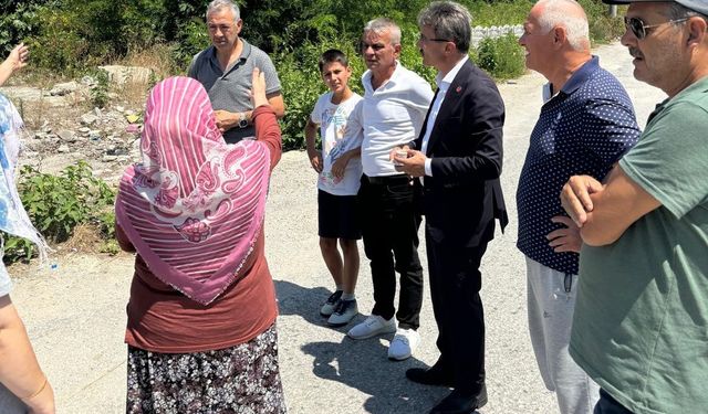 Başkan Dinç Küpçüler sakinleriyle bir araya geldi