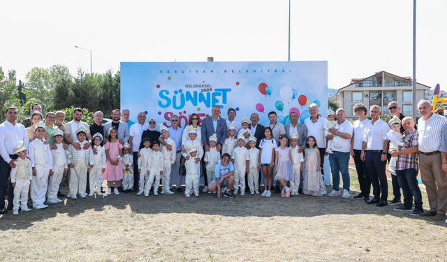 Serdivan Belediyesi'nden toplu sünnet şöleni