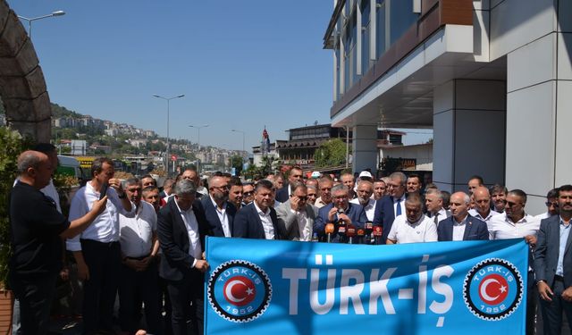 Türk-İş: "Büyük bir eylem planlıyoruz"