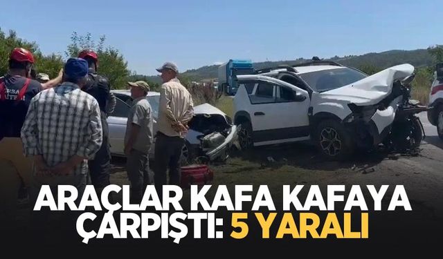 Sakarya yolunda kaza: 5 yaralı