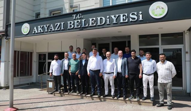 MÜSİAD Sakarya'dan Akyazı'da yoğun ziyaret trafiği