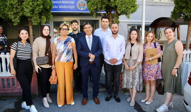 Sakarya Barosu’ndan Çocuk Şube Müdürlüğü ziyareti