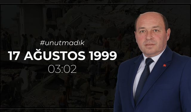 Başkan Ata: 17 Ağustos depreminin acısı hala taze