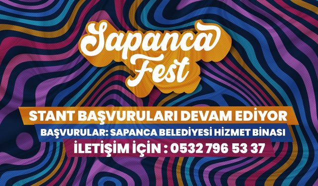 Sapanca’da “Sapanca Fest” başlıyor