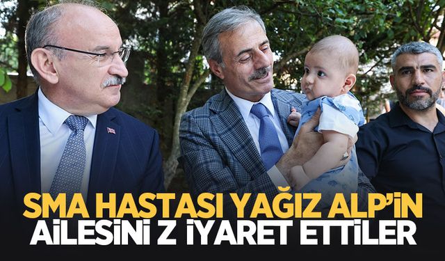 SMA Hastası Yağız Alp'in ailesine destek ziyareti