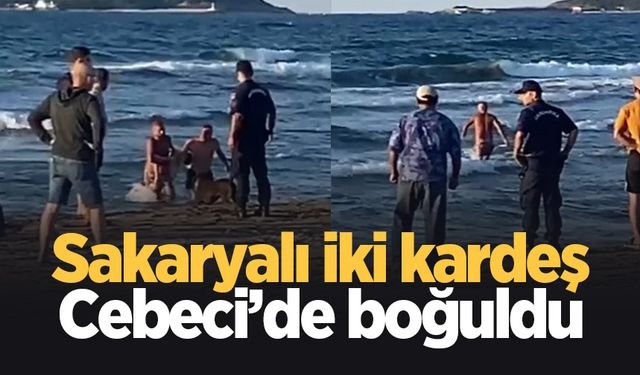 Sakaryalı iki kardeş Cebeci'de boğuldu