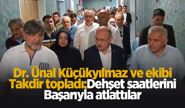 Dr. Ünal Küçükyılmaz ve ekibi takdir topladı