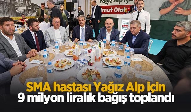 Sakarya Yağız Alp için tek yürek; 9 milyon lira toplandı