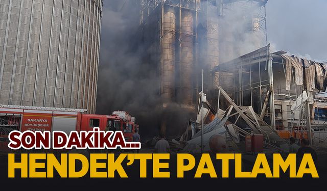 Son dakika; Hendek'te patlama