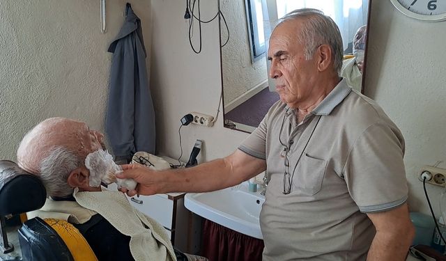 Usturayı eline 16 yaşında aldı 58 yıldır bırakmadı