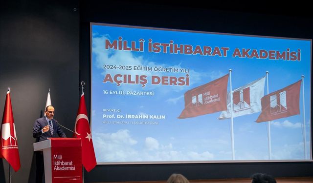 Milli İstihbarat Akademisi eğitim hayatına başladı