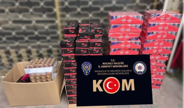 940 paket gümrük kaçağı sigara ele geçirildi