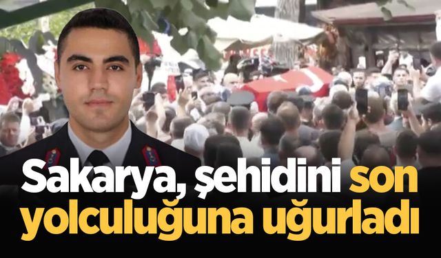 Şehit Jandarma Astsubay Çavuş Mehmet Fatih Çangır son yolculuğuna uğurlandı