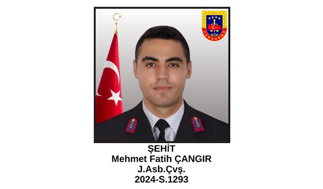 Bakan Yerlikaya'dan şehit Astsubay Mehmet Fatih Çangır için açıklama...