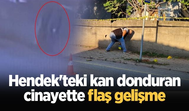 Hendek'teki kan donduran cinayette flaş gelişme