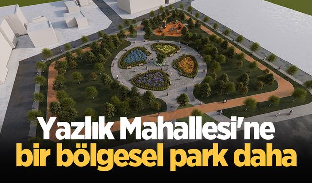 Yazlık Mahallesi'ne bir bölgesel park daha