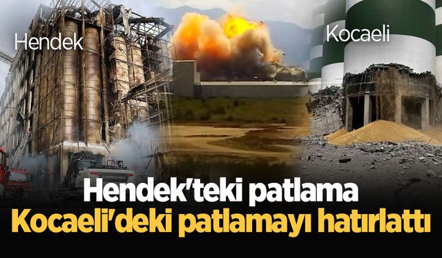 Hendek'teki patlama Kocaeli'deki patlamayı hatırlattı