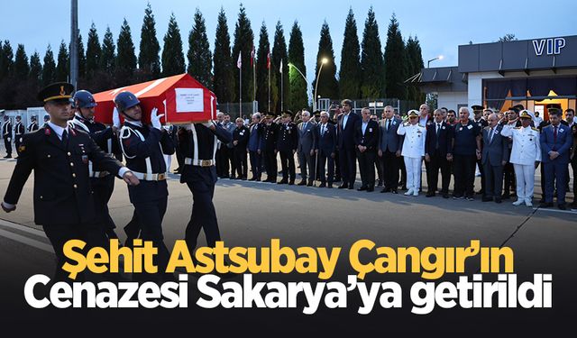 Şehit Astsubay Mehmet Fatih Çangır’ın cenazesi Sakarya'da