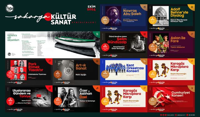 Ekim kültür sanat etkinlikleri başlıyor: Şiir akşamları, sergiler, sinema buluşmaları…