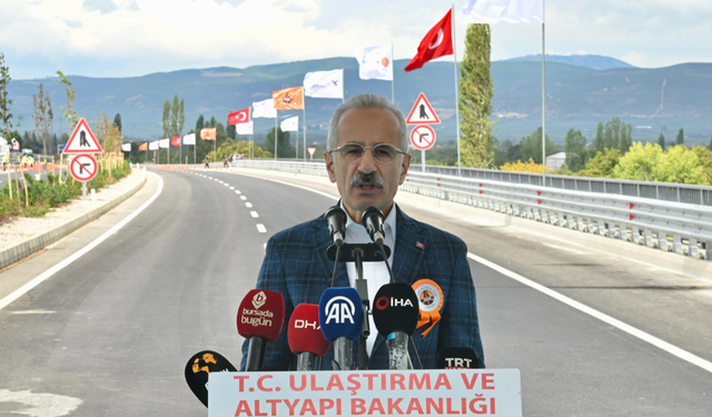 İznik çevre yolu açıldı