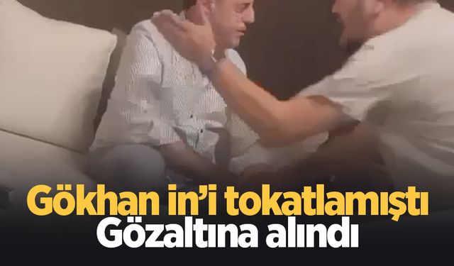 Başkan Gökhan İn'i tokatlamıştı; İstanbul'da gözaltına alındı