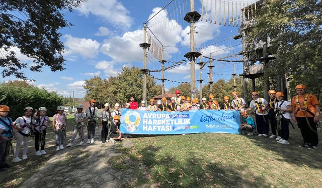 Macera Park’ta eğlence ve adrenalin dolu bir gün