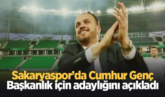 Cumhur Genç adaylığını açıkladı