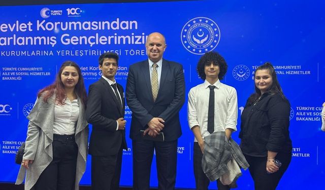 Sakarya'da devlet korumasından yararlanan 4 genç kamuya atandı