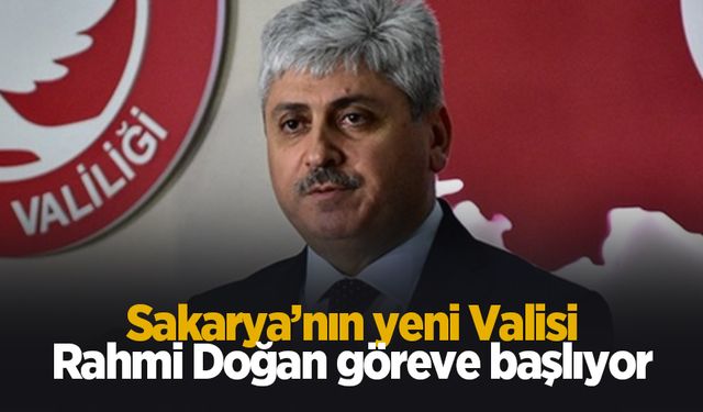 Vali Rahmi Doğan göreve başlıyor