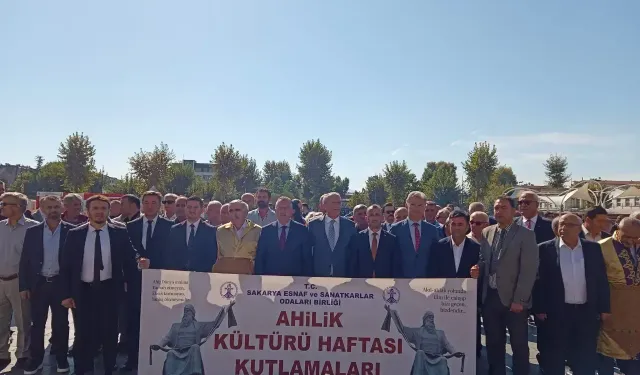 Sakarya'da ahilik kutlamaları yürüyüşle başladı