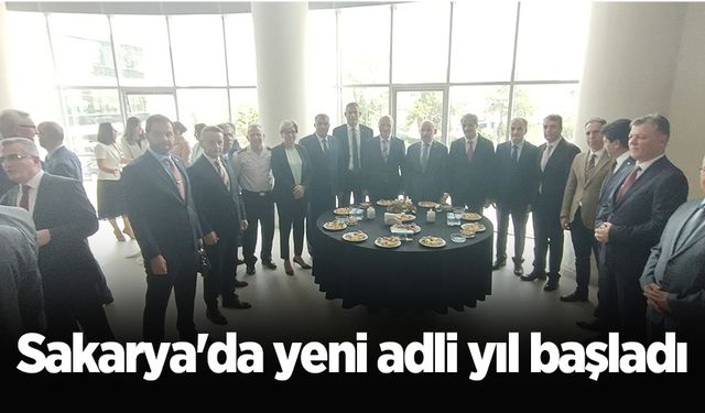 Sakarya'da yeni adli yıl başladı