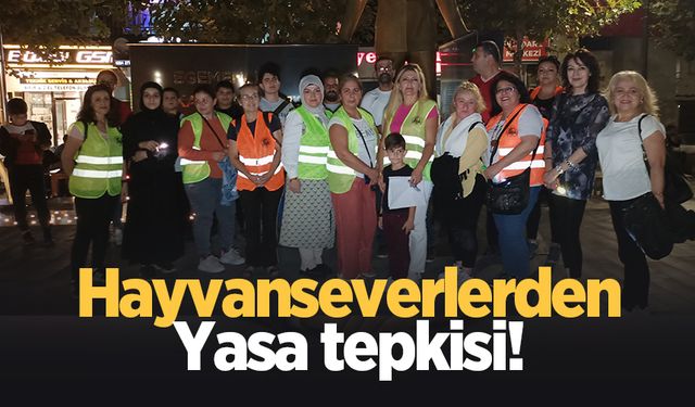 Hayvanseverlerden 'yasa' tepkisi