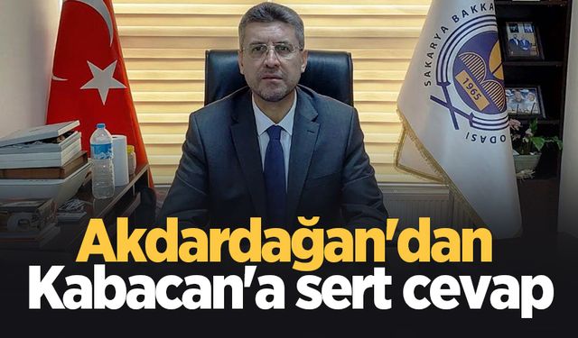 Akdardağan'dan Kabacan'a sert yanıt