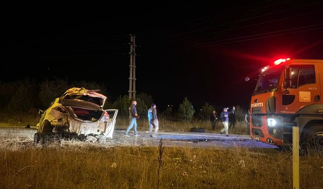 Feci kaza: 2 ağır yaralı