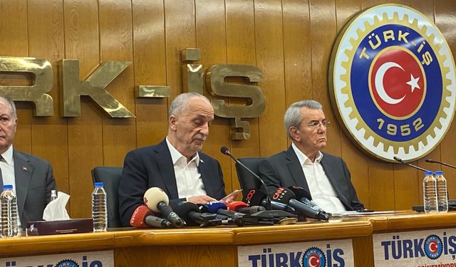 TÜRK-İŞ Genel Başkanı Atalay'dan komisyon tepkisi